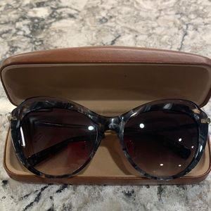 Longchamp Sunglasses - cat-eye, multicolor (blue, grey, gold, black)